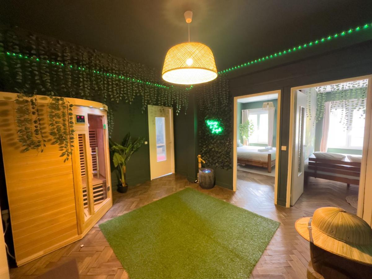 Jungle Urbain- Sauna - Cine - Hamac - Hyper Centre Amiens Exterior photo