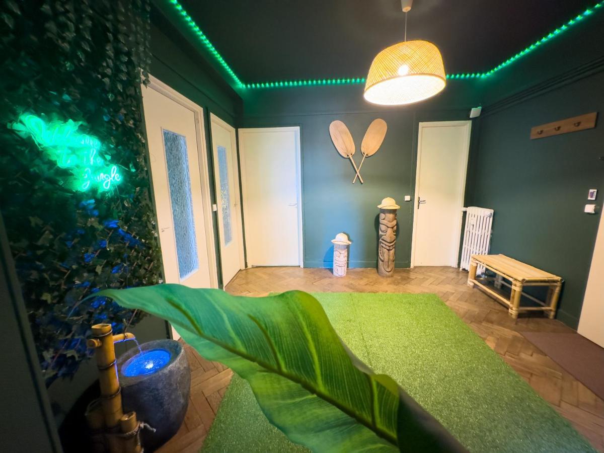 Jungle Urbain- Sauna - Cine - Hamac - Hyper Centre Amiens Exterior photo